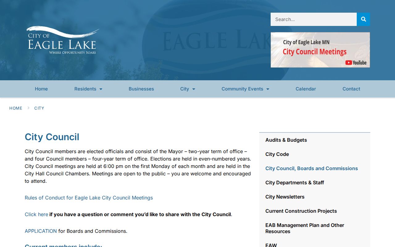 Eagle Lake court docket distinction from City Council information