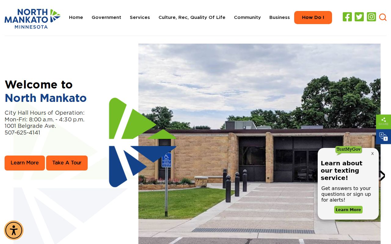 North Mankato court docket municipal website source